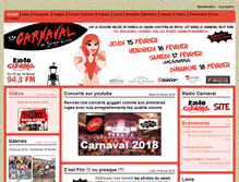 Tablet Screenshot of carnaval.ch