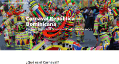 Desktop Screenshot of carnaval.com.do